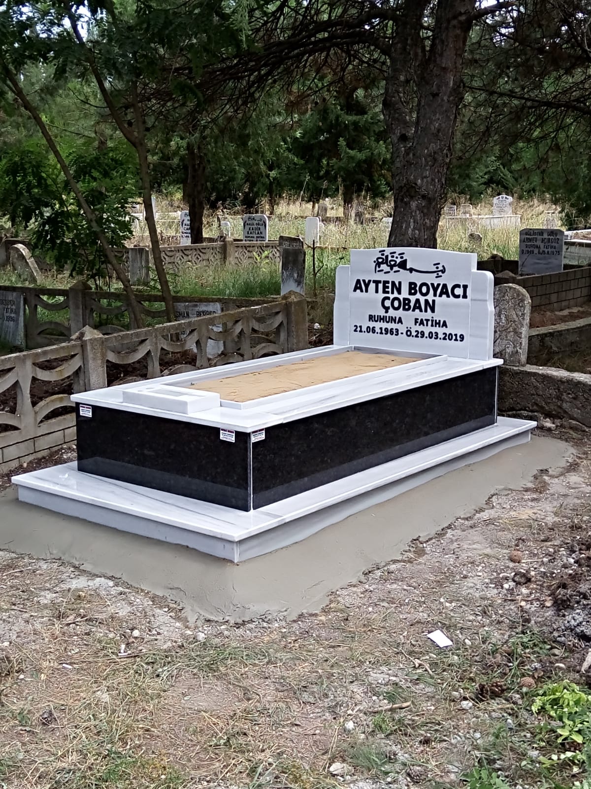 Mezar Taşları - Mezar Yapımı - Lüleburgaz Mermer -13